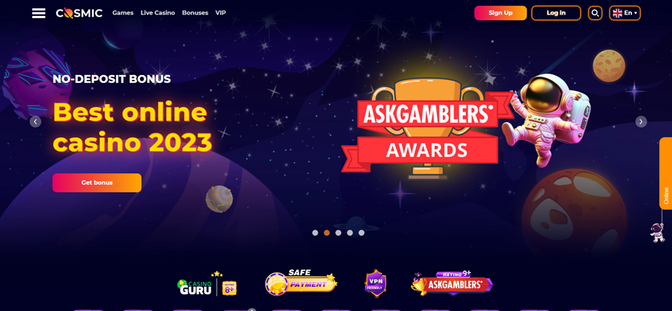 CosmicSlot Online Casino